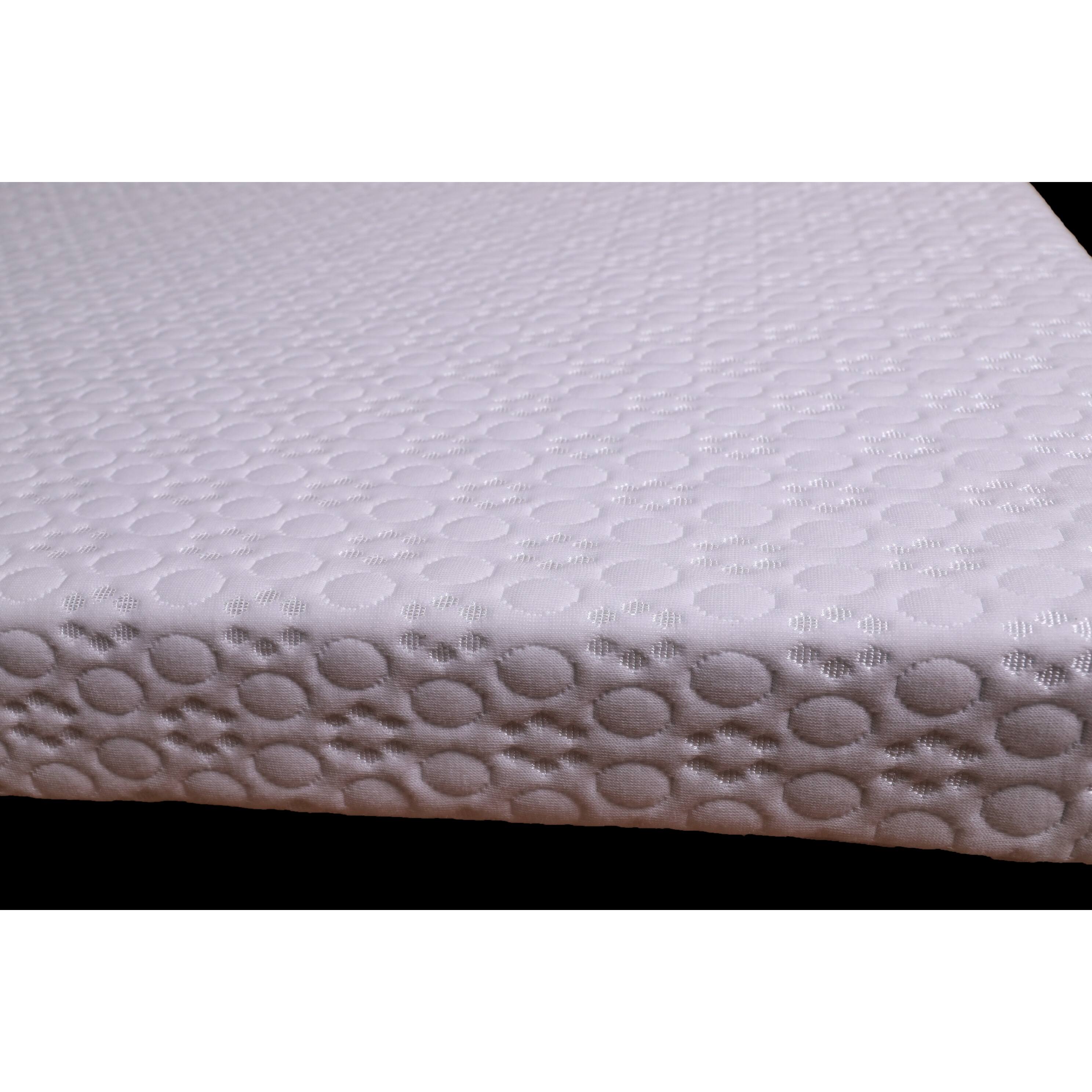 AJD Home 3" White Foam Mattress Topper, CertiPURUS® Certified Extra